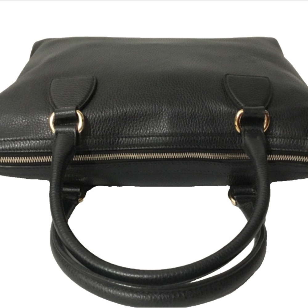 Authentic Gucci Black Leather Convertible Bag with COA - Picture 10 of 15